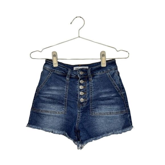 YMI Dream Authentic High Waist  Denim Shorts - Picture 6 of 7
